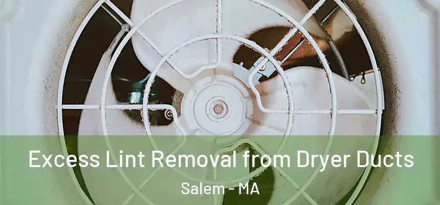  Excess Lint Removal from Dryer Ducts Salem - MA